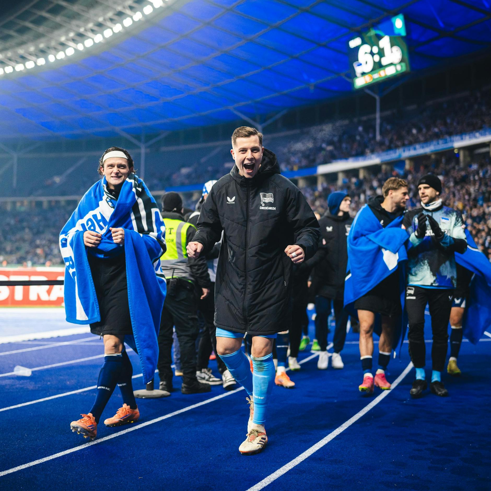 Image - Historische Aufholjagd: Hertha BSC muss Eintracht Frankfurt kopieren
