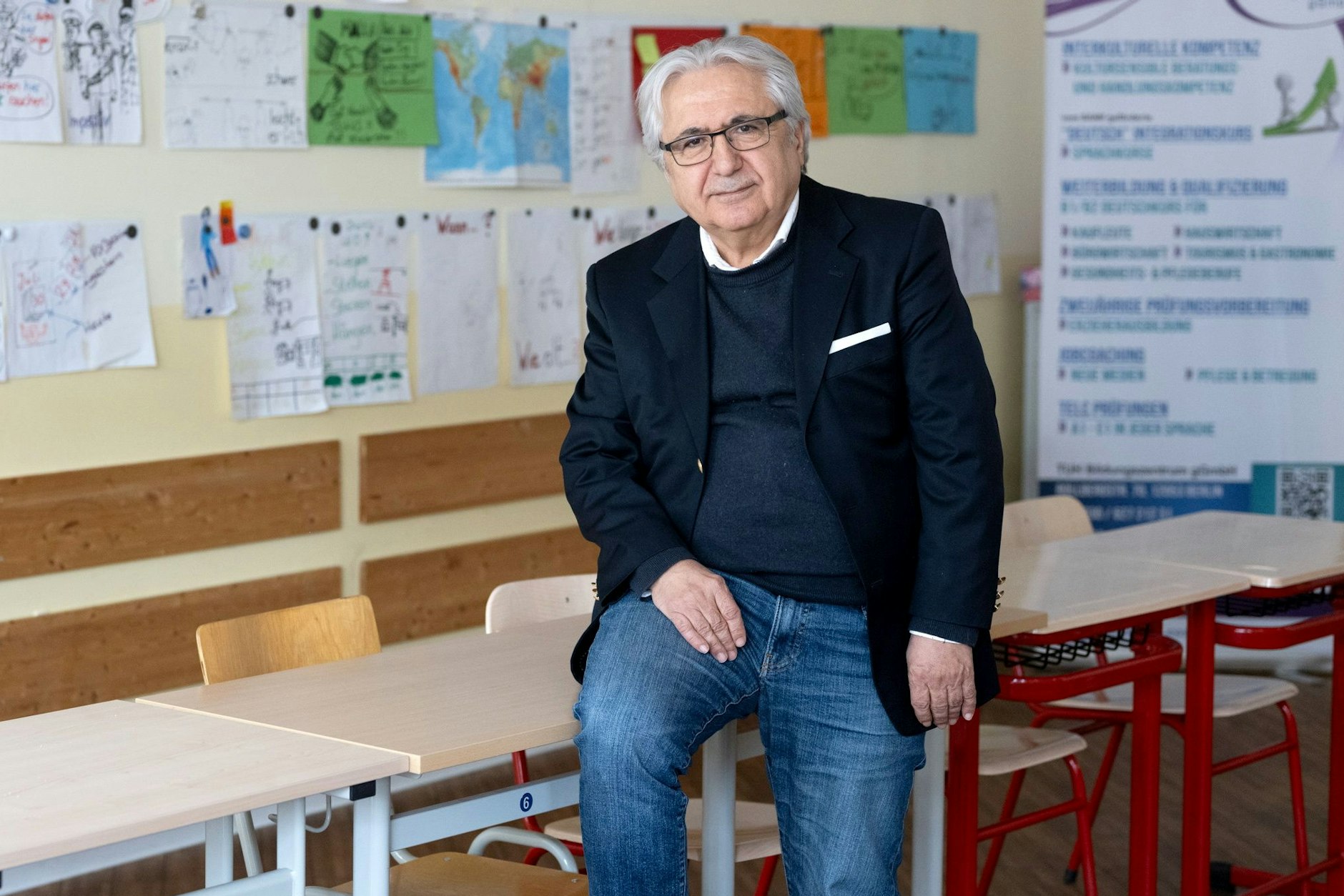 Hüseyin Yilmaz, Geschäftsführer des TUH-Bildungszentrums in Berlin-Neukölln