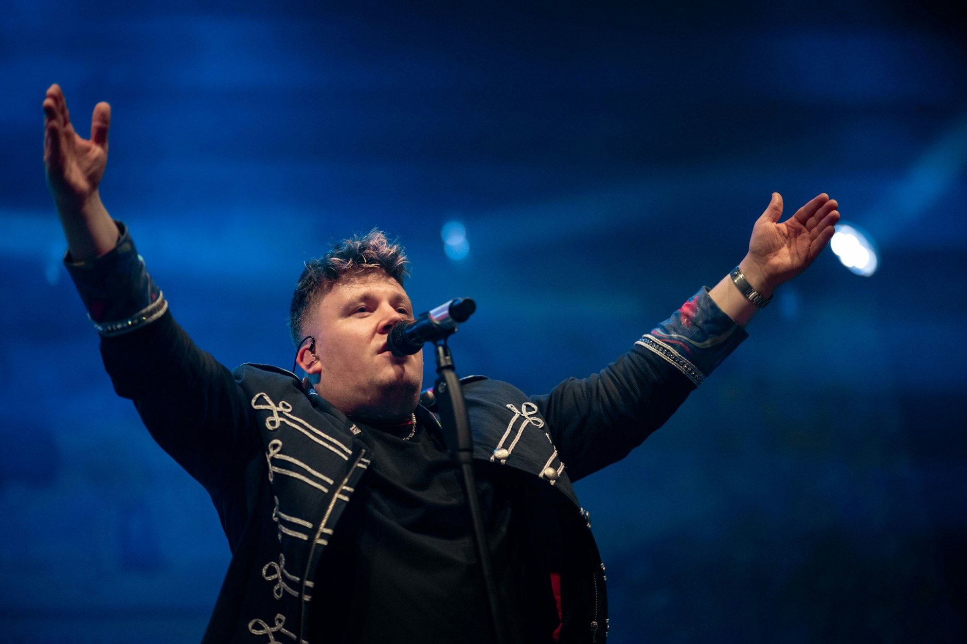 Florian Hertel ist der Sänger von Druckluft - die Band feiert mit dem Song Karnevalsmaus riesige Erfolge.