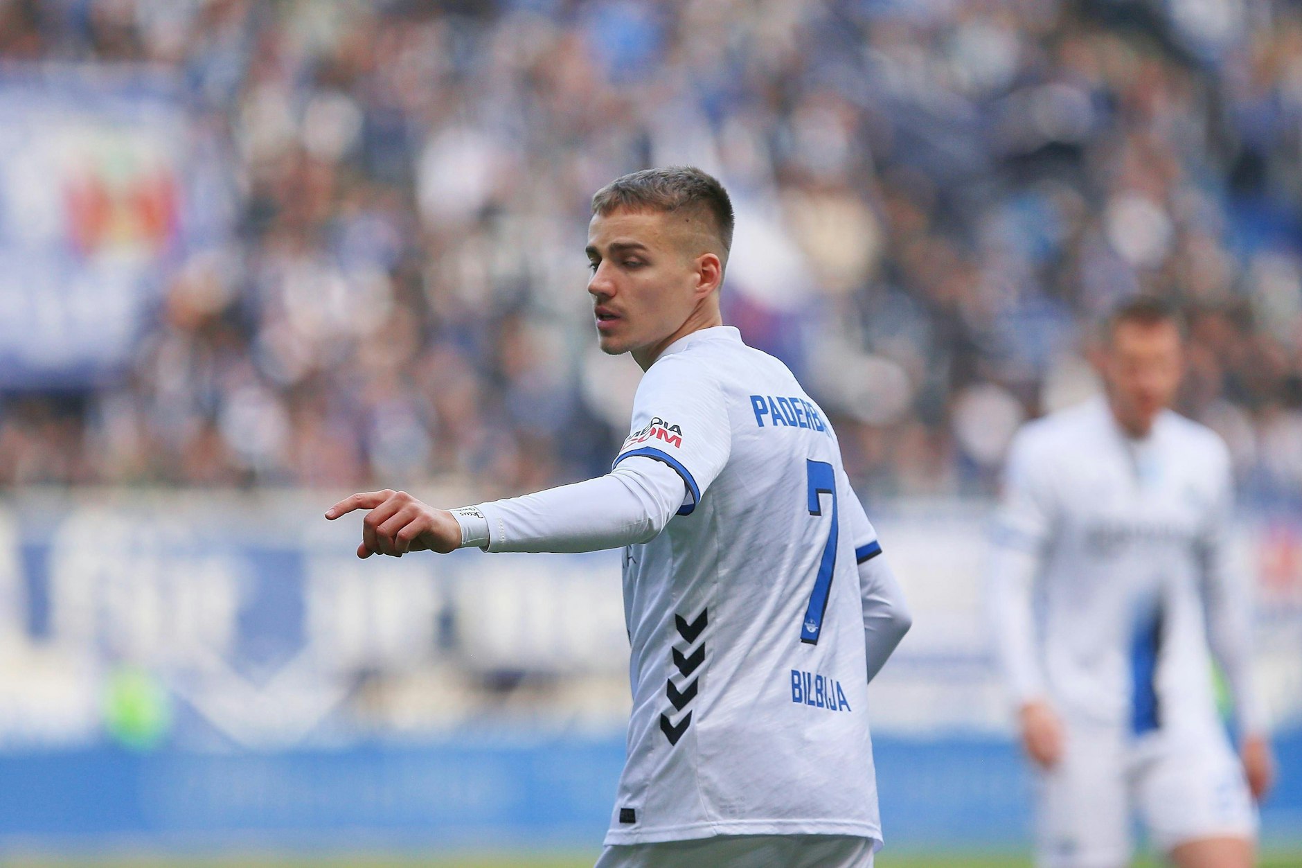 Paderborns Stürmer Filip Bilbija ist Hertha-Fan. Sonntag spielt er wieder gegen seinen Herzensverein.