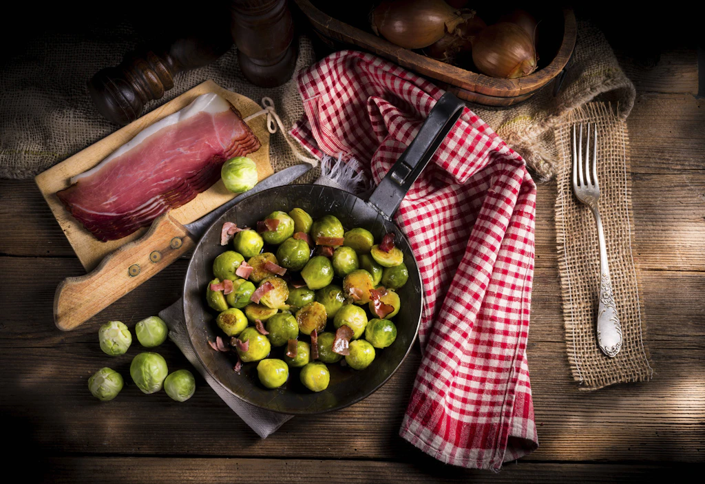 Rosenkohl mit Speck aus der DDR ist das beste Rezept für Gemüse