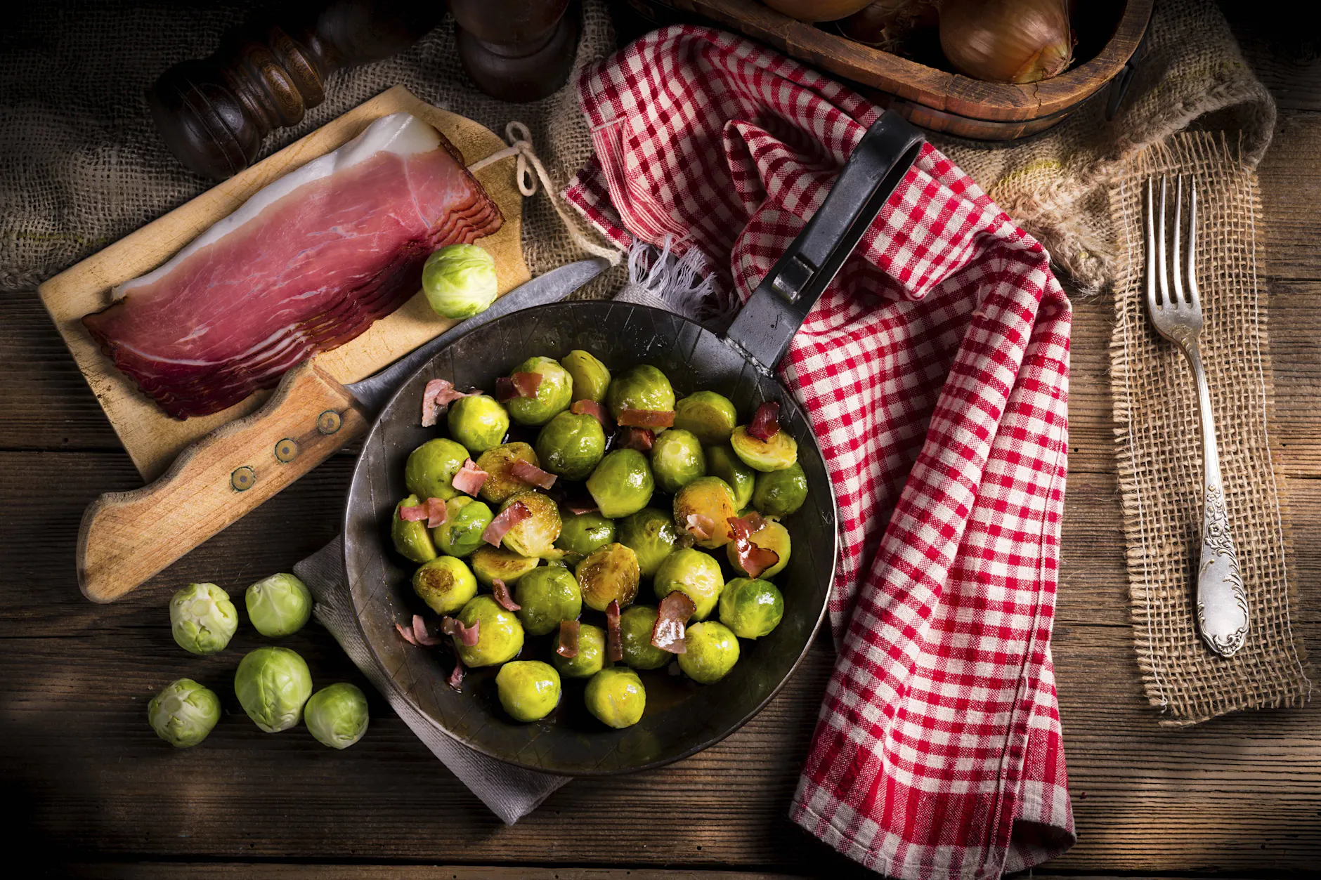 Rosenkohl mit Speck aus der DDR ist das beste Rezept für Gemüse