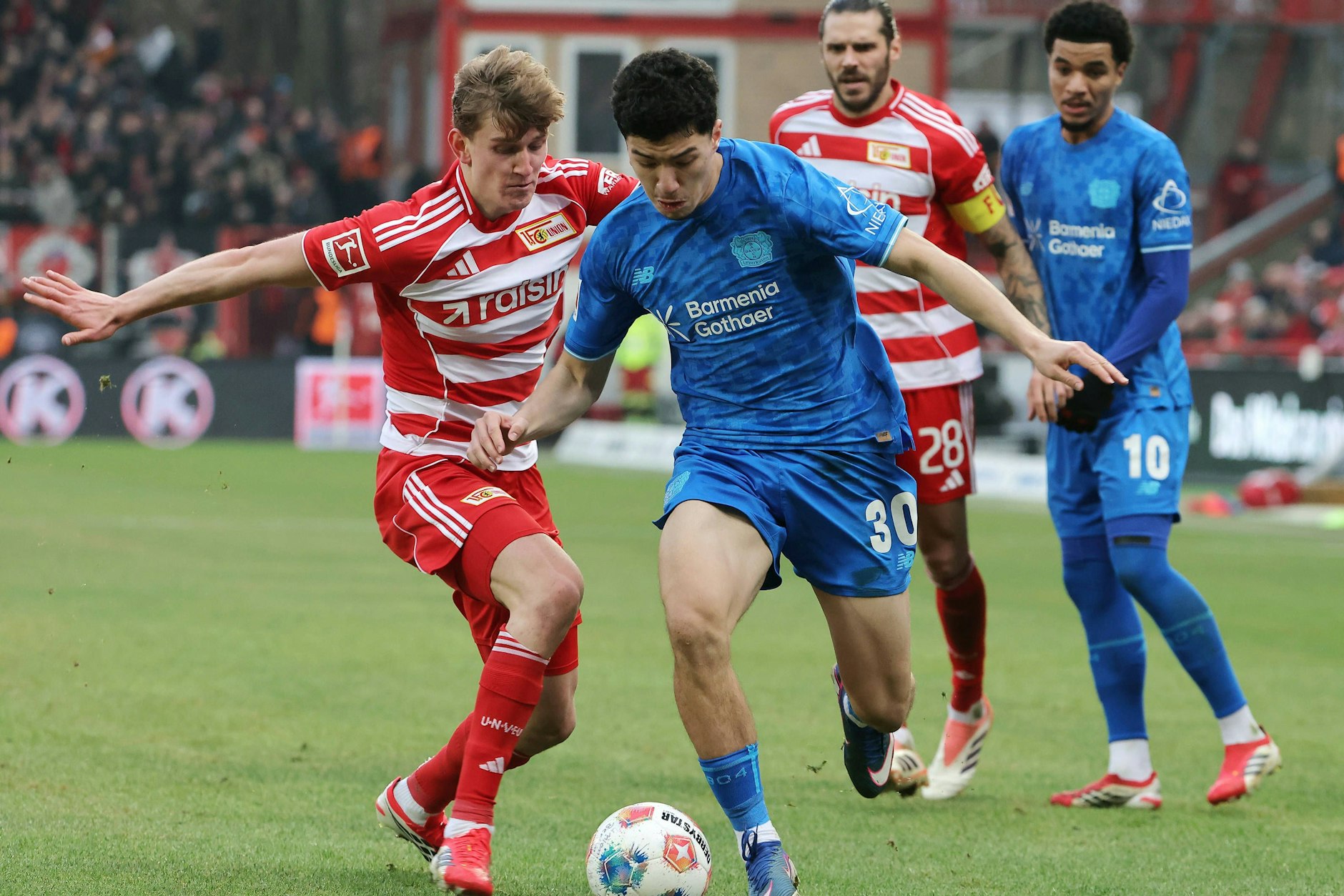 Ex-Herthaner Ibrahim Maza wirbelte gegen Union Berlin erfolgslos.