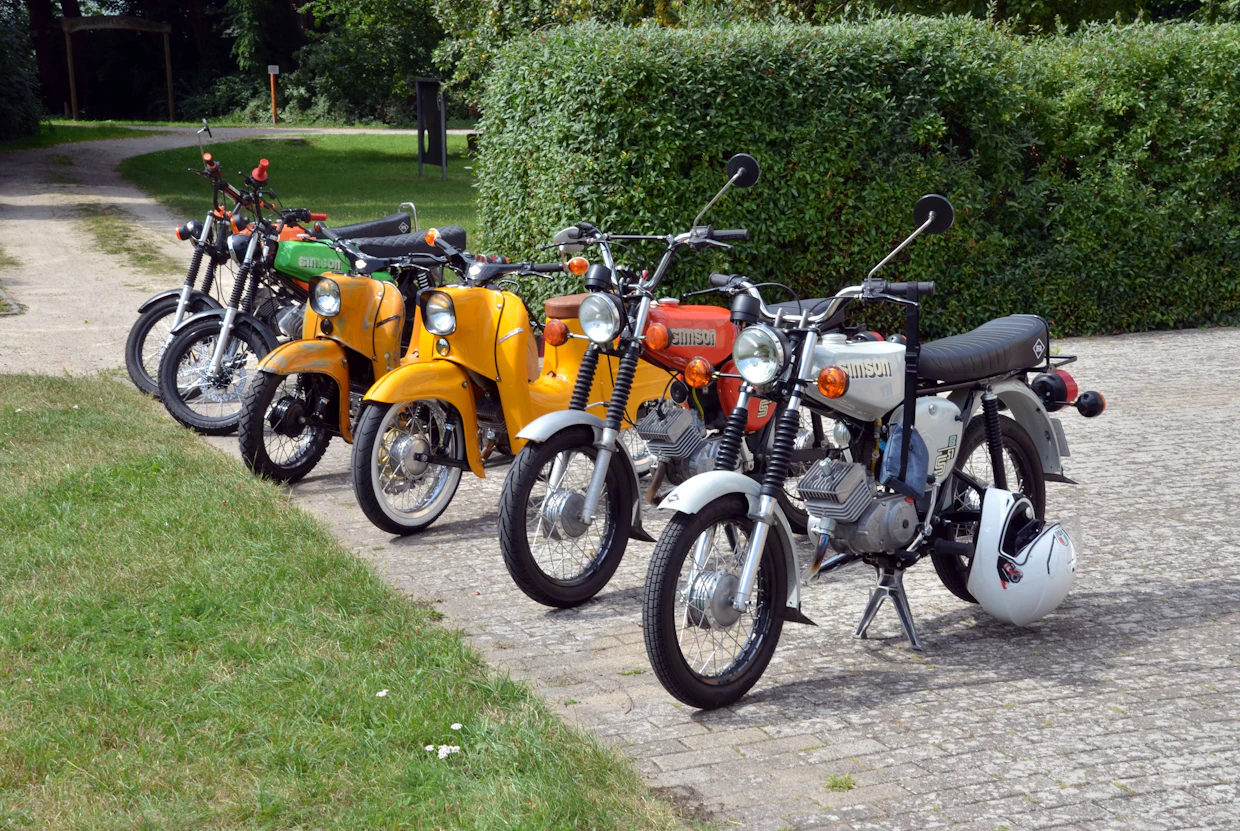 Die DDR-Kultmopeds von Simson feiern ein lautes Comeback