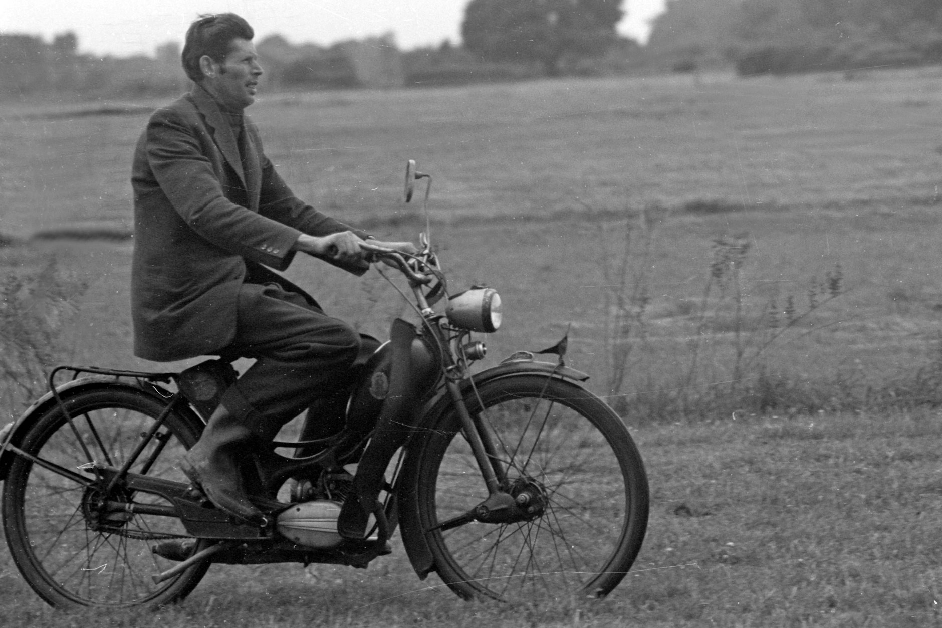 Ein Foto von 1967: Die Simson SR 1 ist eines der frühen Modelle aus Suhl.