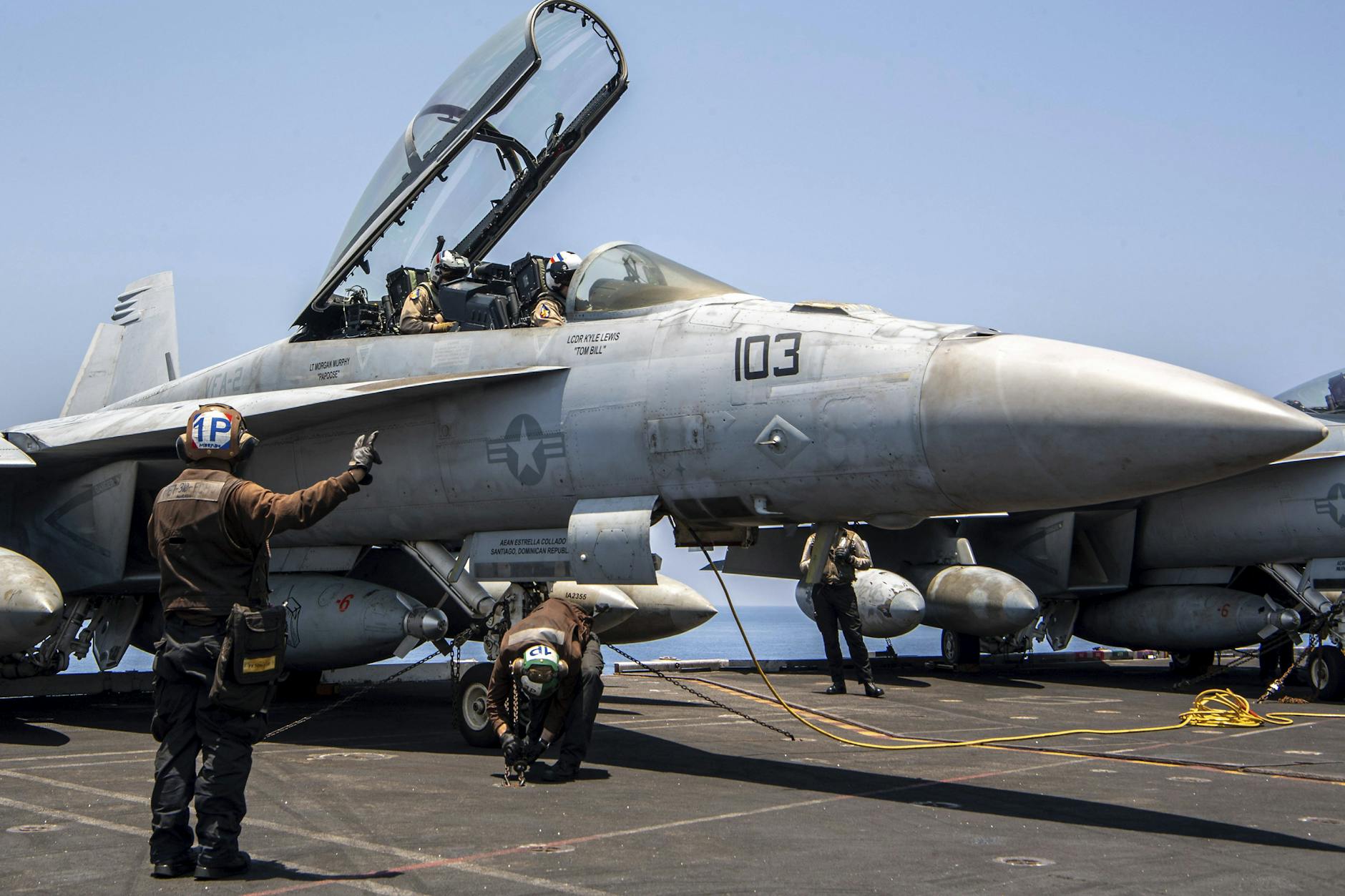 US-Kampfjets einsatzbereit: Die USA haben ihre Militärpräsenz im Nahen Osten in den vergangenen Tagen deutlich verstärkt.