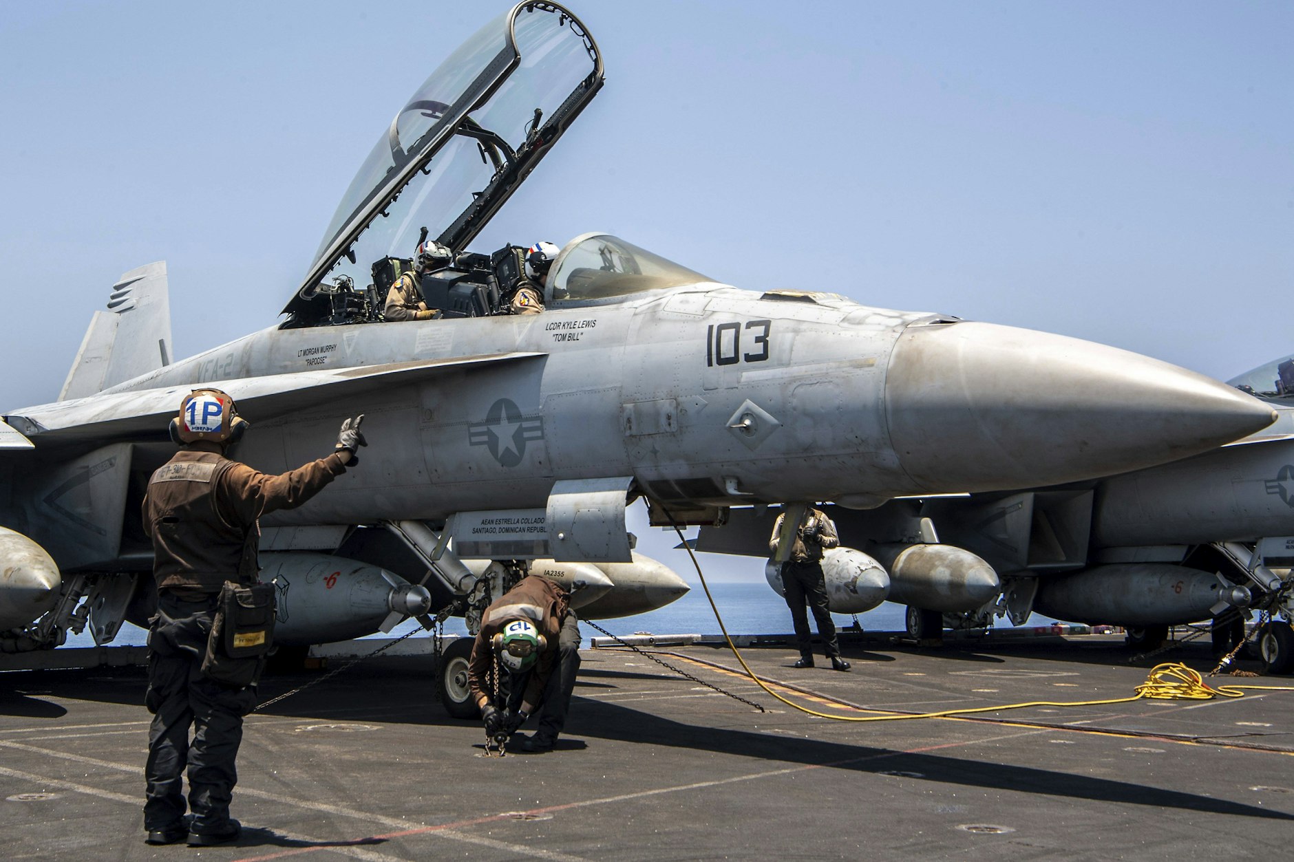 US-Kampfjets einsatzbereit: Die USA haben ihre Militärpräsenz im Nahen Osten in den vergangenen Tagen deutlich verstärkt.