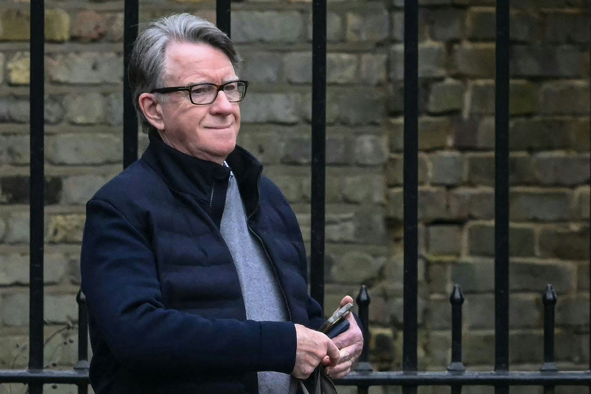 Der ehemalige britische Botschafter in den USA, Peter Mandelson