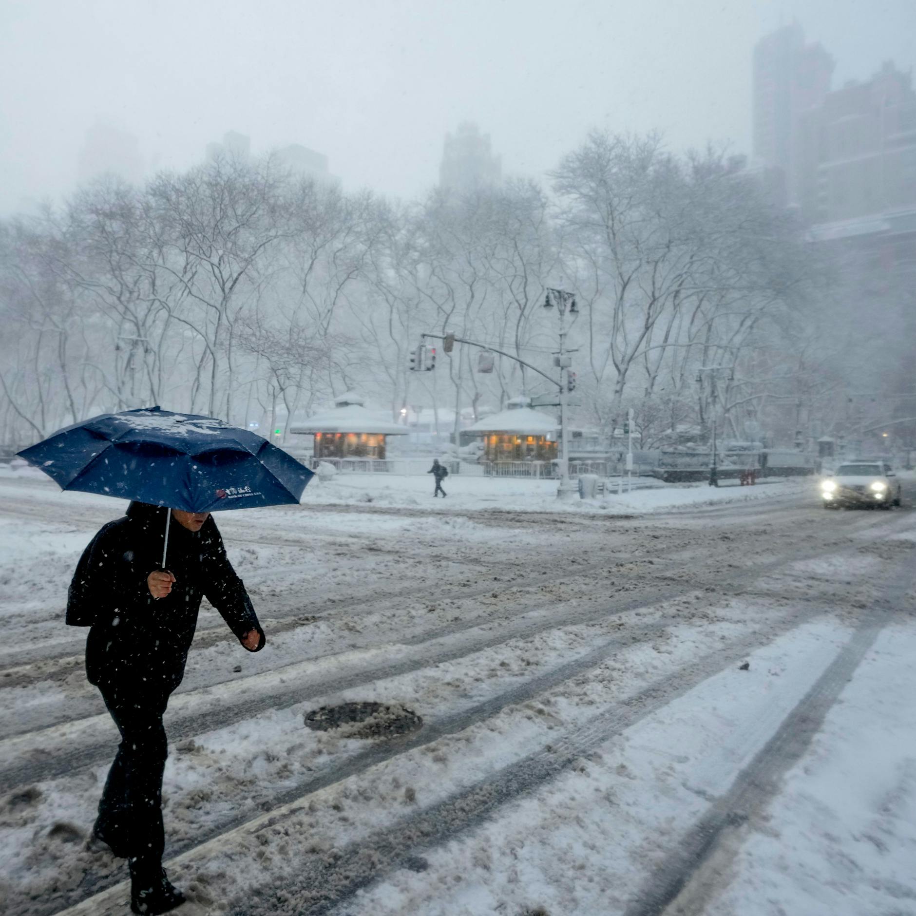 Starker Schneesturm legt den Nordosten der USA lahm