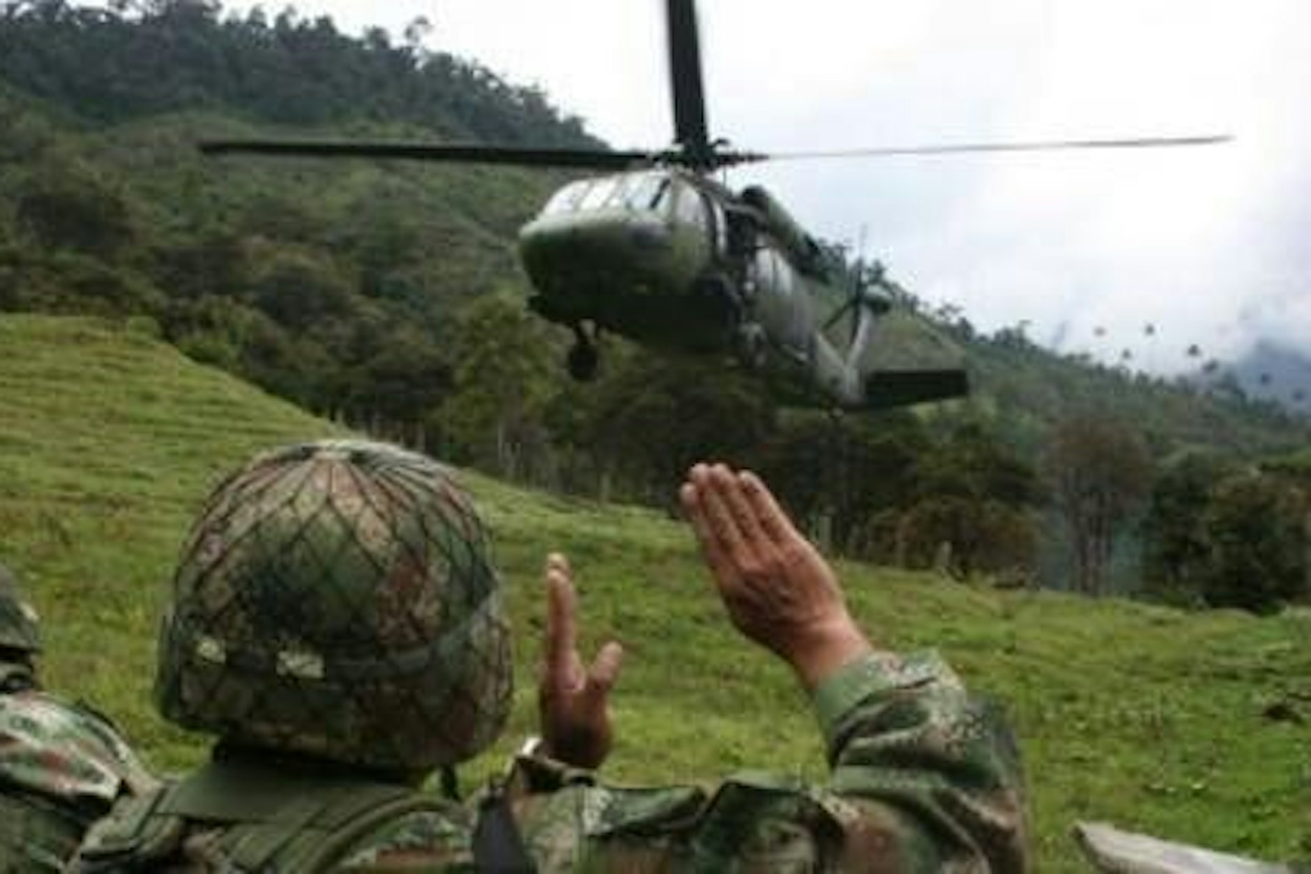 Aktion gegen die Farc-Guerilla in Arauca am 24. Februar 2022