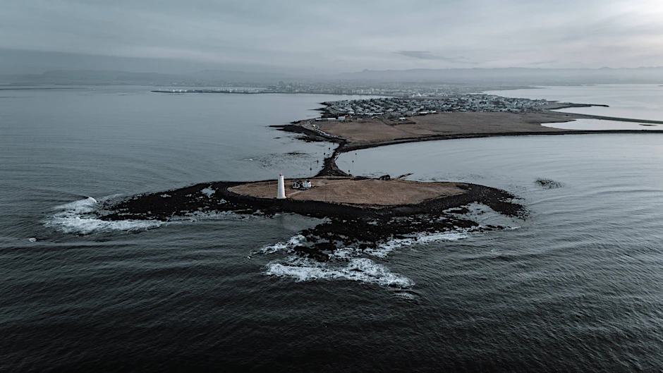 Islands Hauptstadt Reykjavik