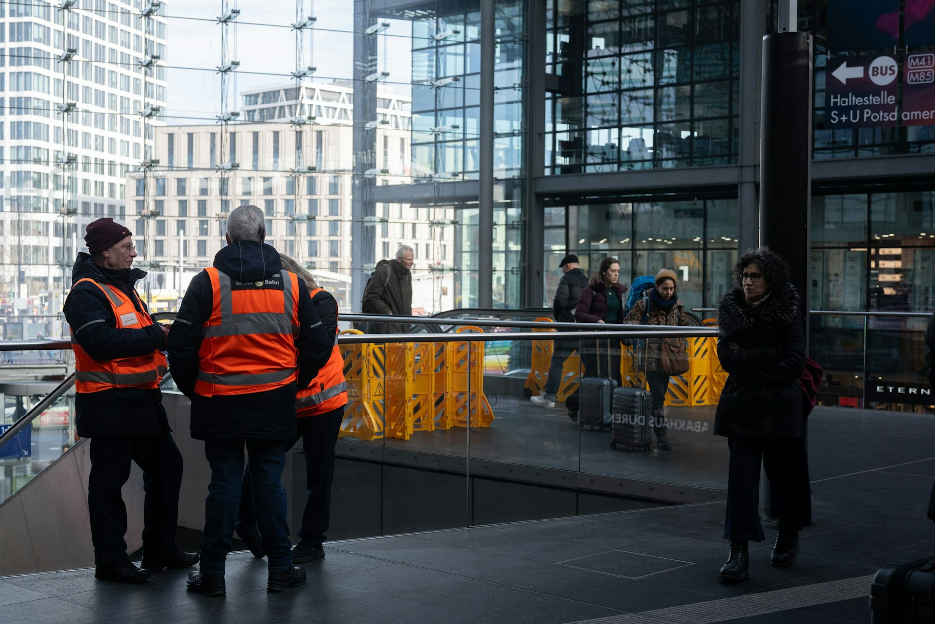 Kaputte Rolltreppen am Berliner Hauptbahnhof