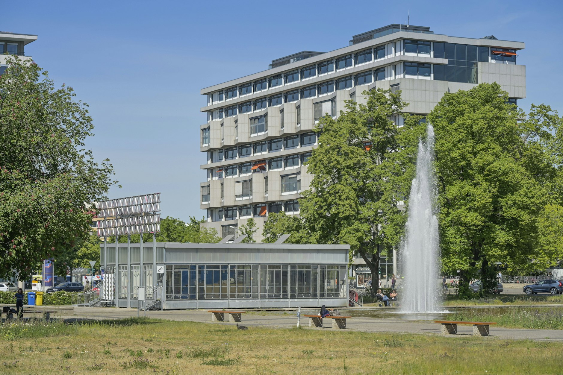 So sah der Ernst-Reuter-Platz bisher aus.