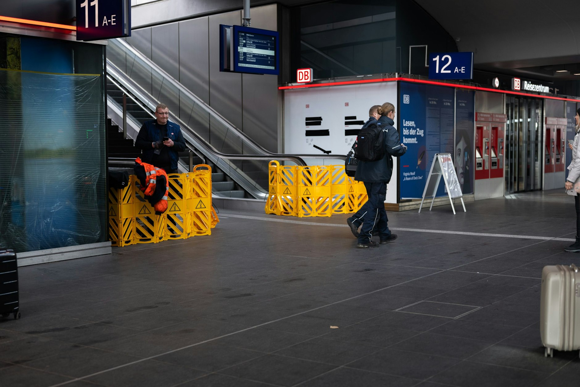 Kaputte Rolltreppen am Berliner Hauptbahnhof