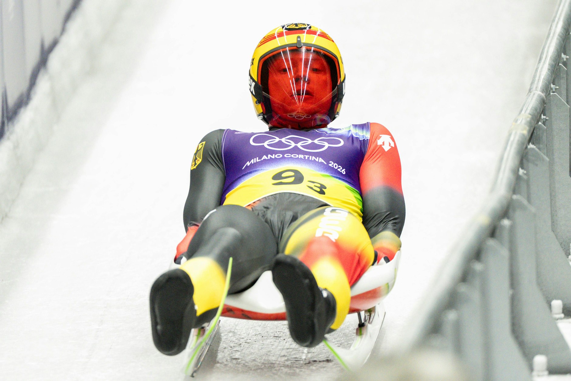 Max Langenhan aus Friedrichroda holte zwei Goldmedaillen im Rodeln.
