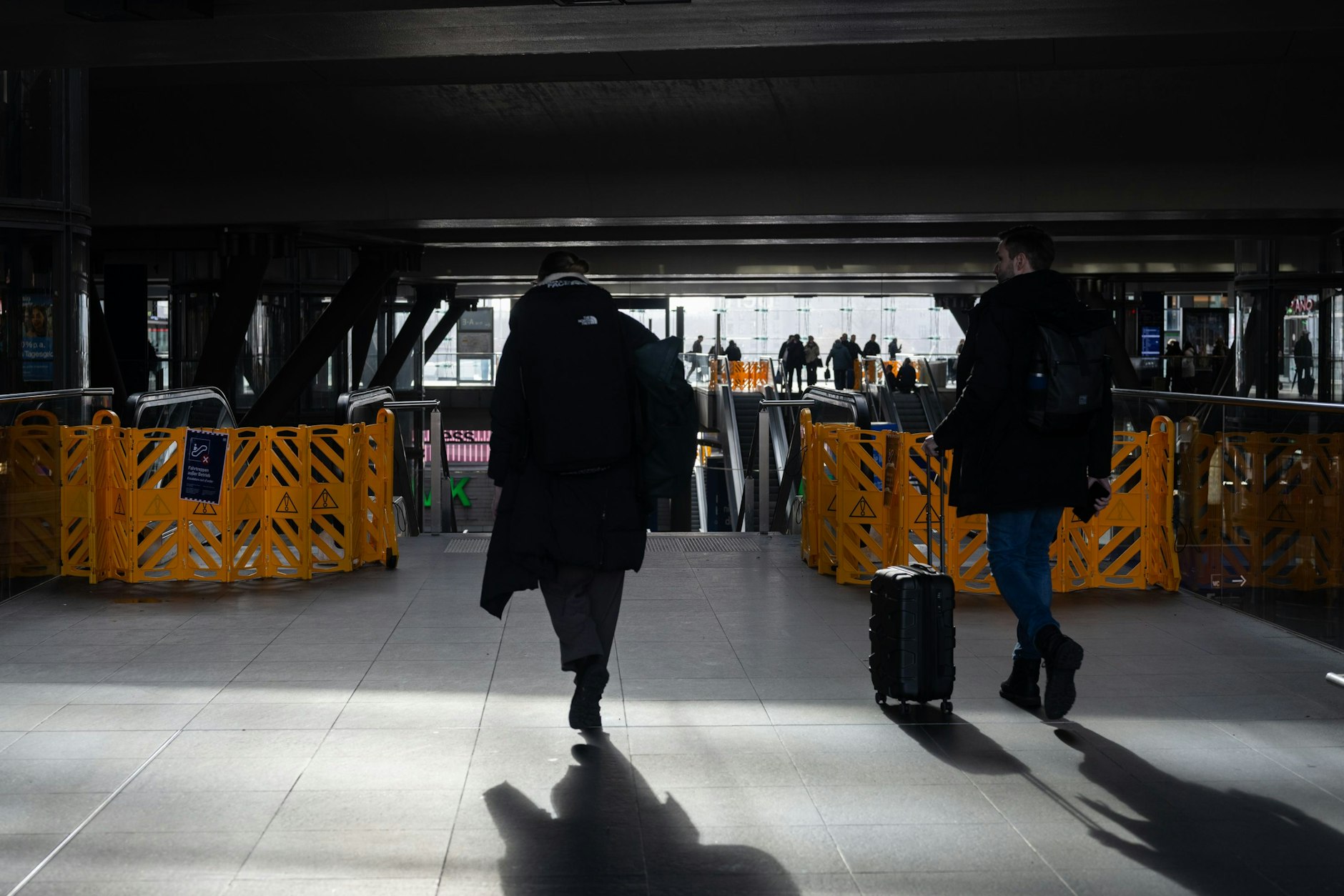 Kaputte Rolltreppen am Berliner Hauptbahnhof