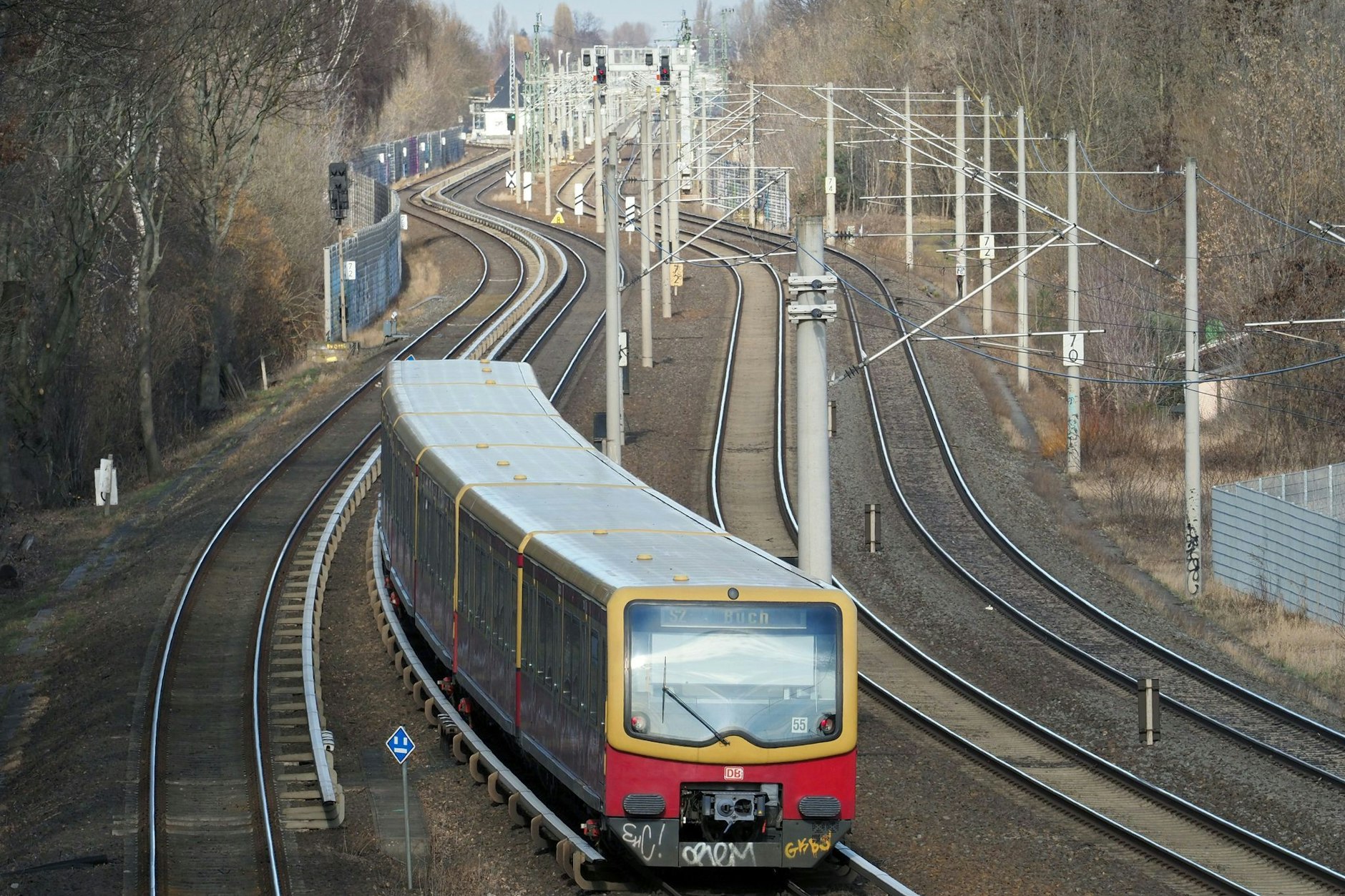 Mehrere S-Bahnlinien sind wegen Reparaturen am Montagmorgen eingeschränkt.