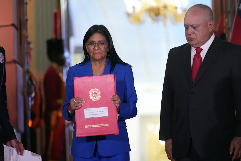 Kaja Kallas will Sanktionen gegen Venezuelas Interimspräsidentin Rodríguez aufheben