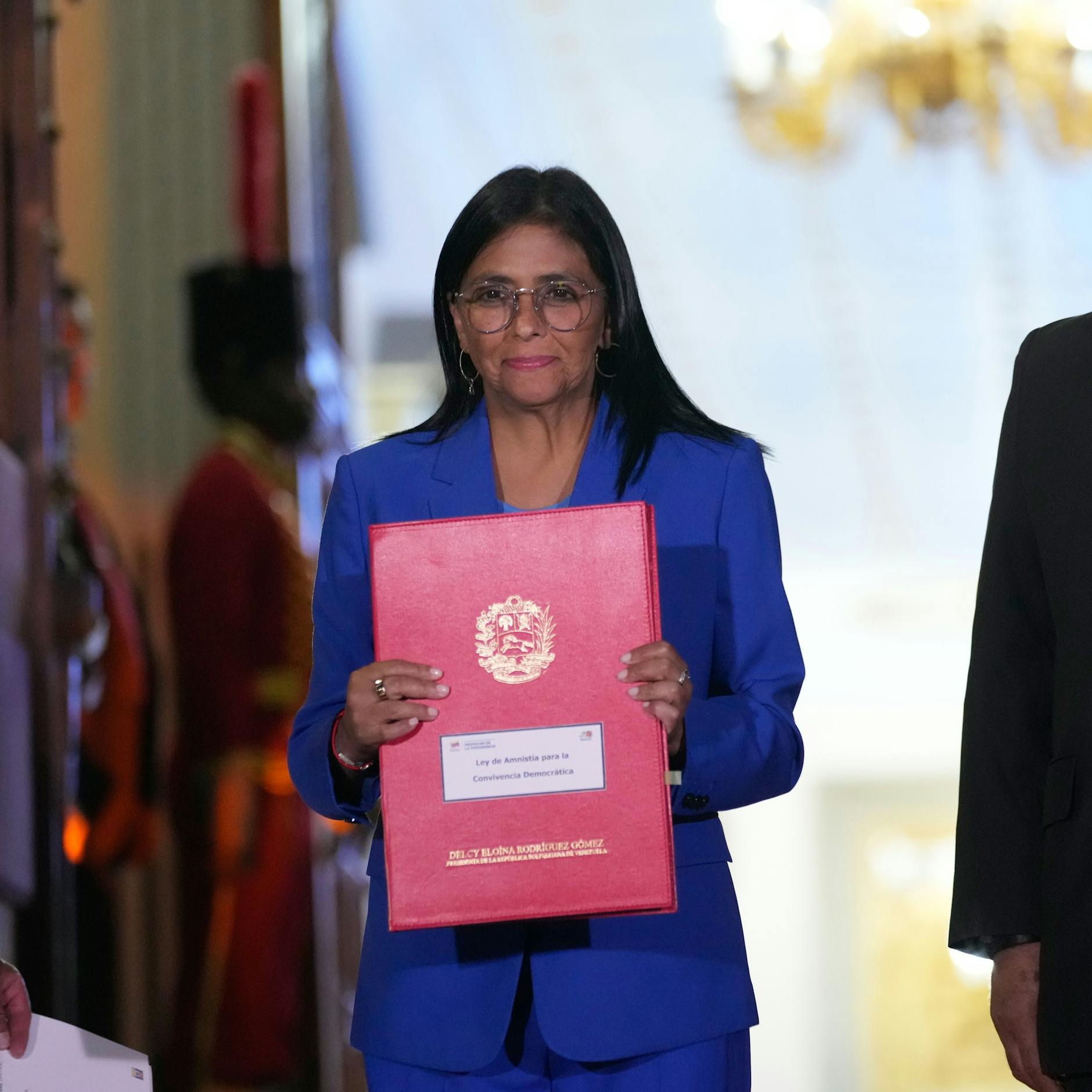 Image - Kaja Kallas will Sanktionen gegen Venezuelas Interimspräsidentin Rodríguez aufheben