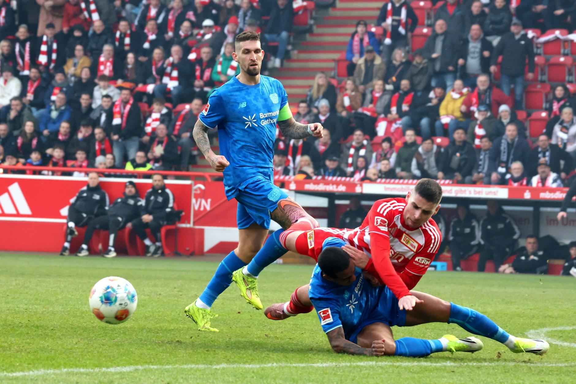 Andrej Ilic wirft sich für den 1. FC Union Berlin in jeden Zweikampf und bereitete in dieser Saison bereits acht Tore vor.