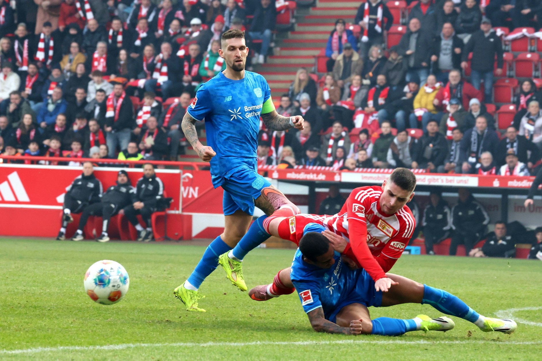 Andrej Ilic wirft sich für den 1. FC Union Berlin in jeden Zweikampf und bereitete in dieser Saison bereits acht Tore vor.