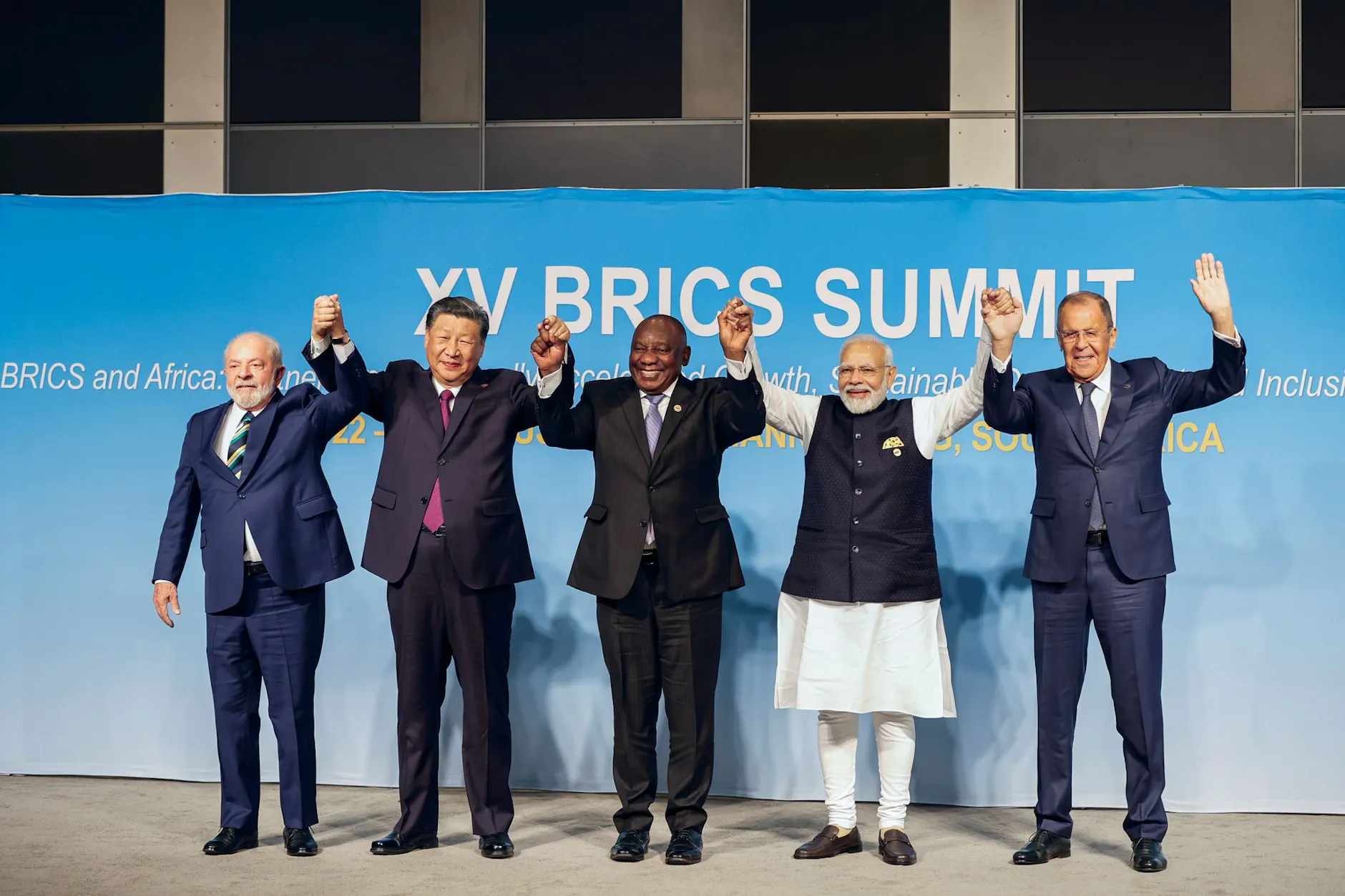 Die Staats- und Regierungschefs der Brics-Staaten demonstrieren Geschlossenheit. Der globale Süden versteht sich zunehmend als eigenständiger Machtpol neben dem Westen.