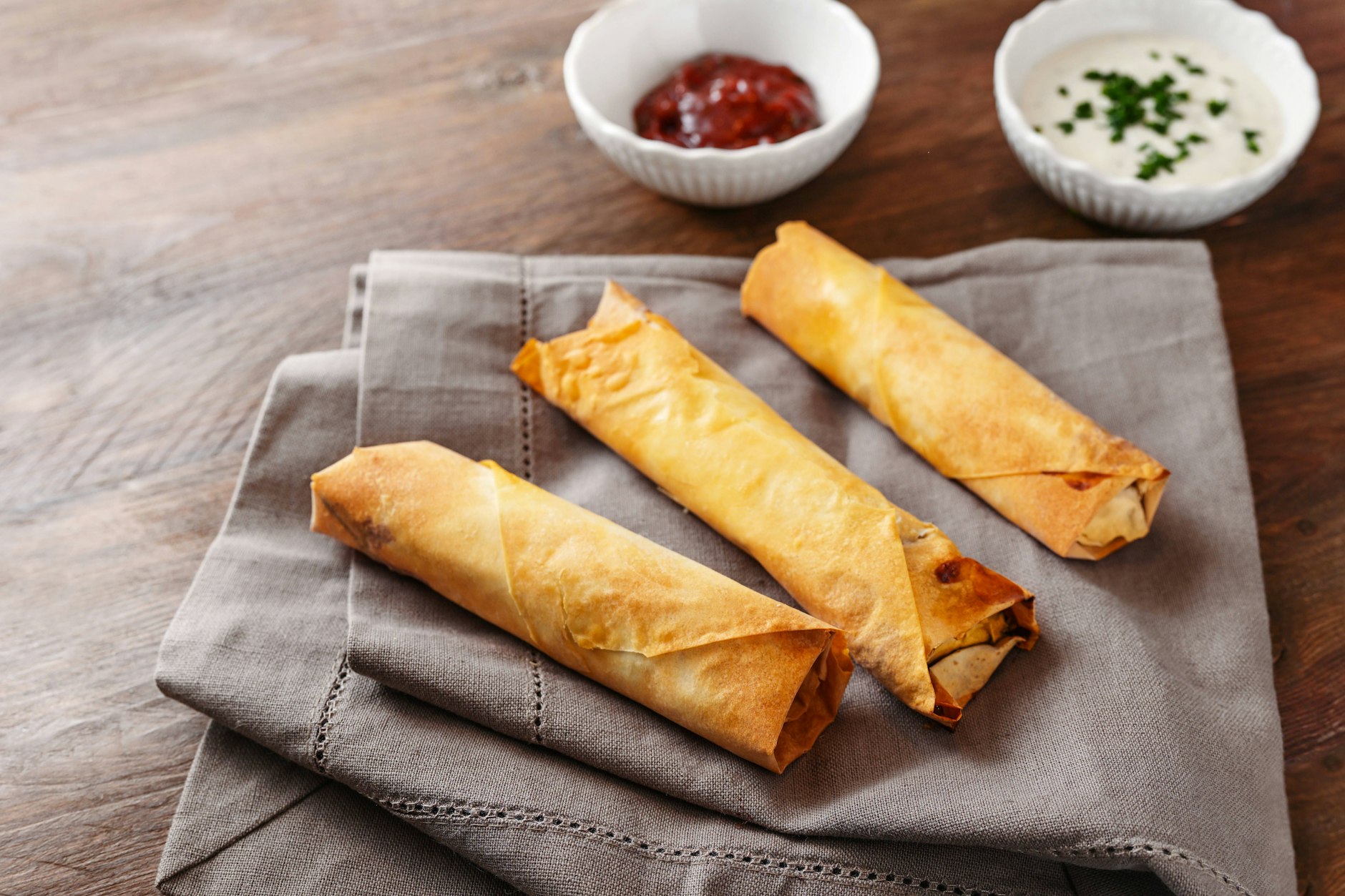 Der Hersteller ruft das Produkt „ja! Frühlingsrollen mit feinem Gemüse" in der 400-Gramm-Packung zurück.