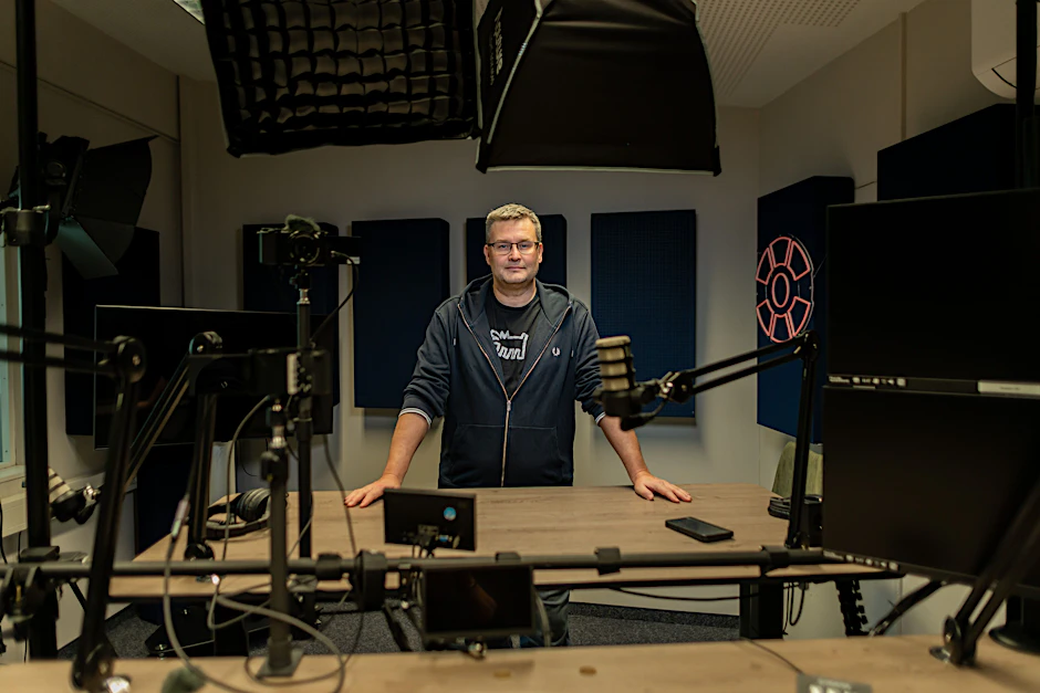 TV-Chef Frank Haring mischte schon als Schüler im Medienzirkus mit.