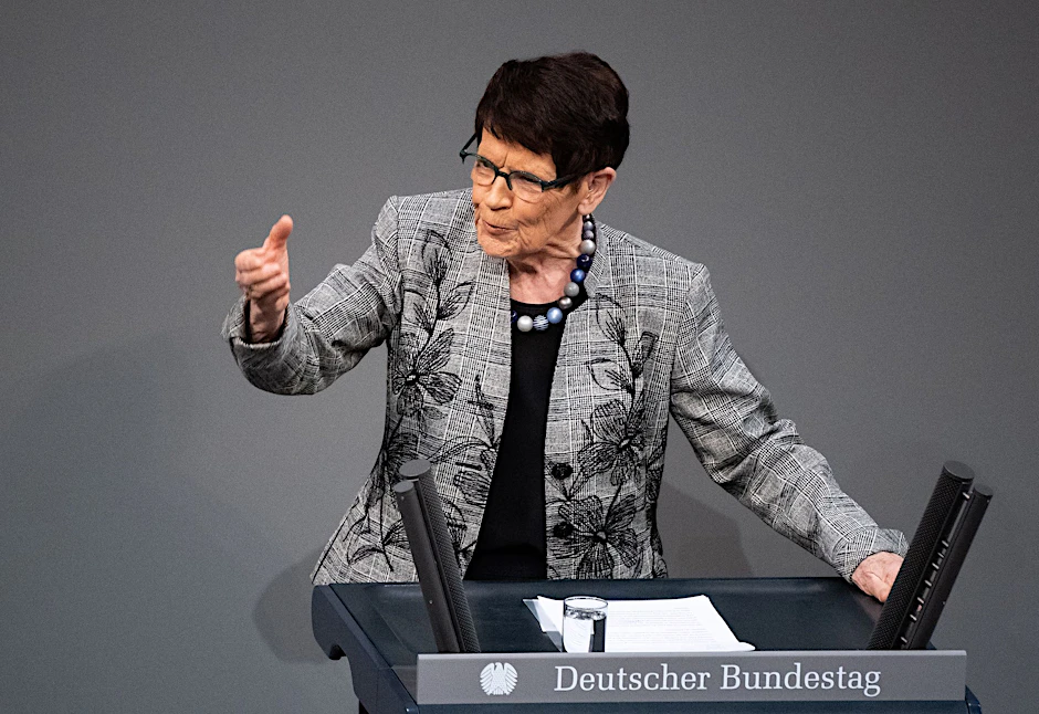Rita Süssmuth (CDU), ehemalige Bundestagspräsidentin und Frauenministerin.