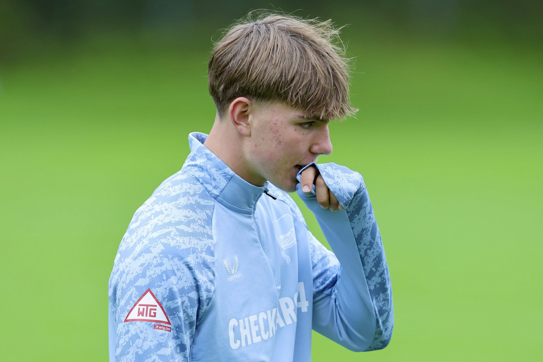 Kennet Eichhorn (16) grübelt über seine Zukunft und droht Hertha BSC im Sommer zu verlassen.