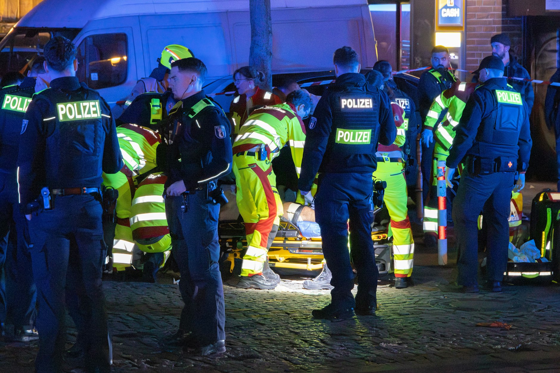 Am 30. Januar soll ein Maskierter einen Mann in Kreuzberg ins Bein geschossen haben.