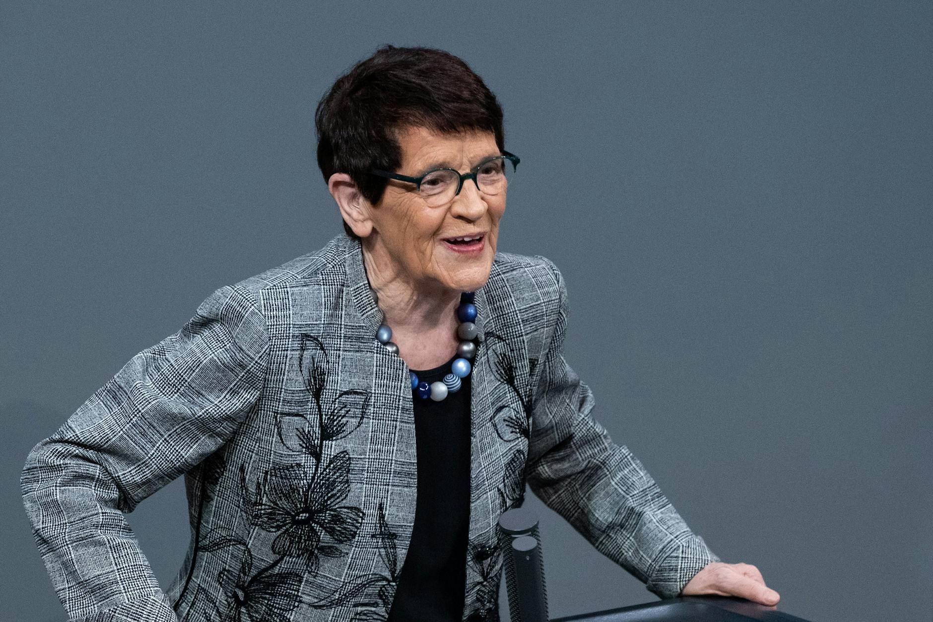 Für die verstorbene Rita Süssmuth (CDU) findet am Dienstag ein Staatsakt statt.