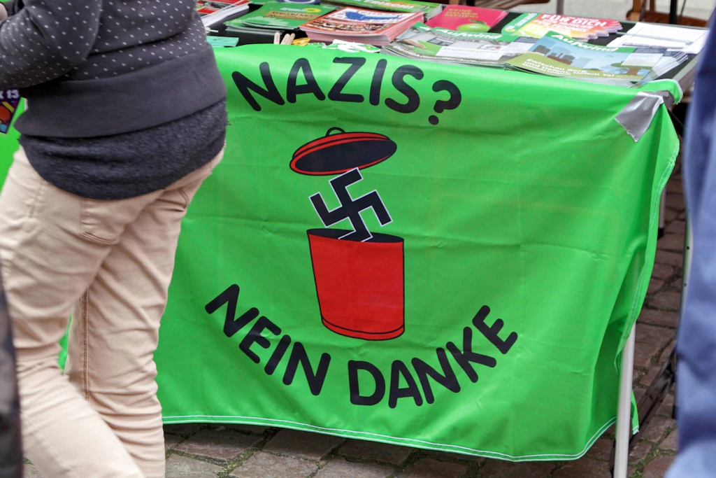 Eine Szene beim „Markt der Kulturen“ (2013) auf dem Marktplatz von Pirna