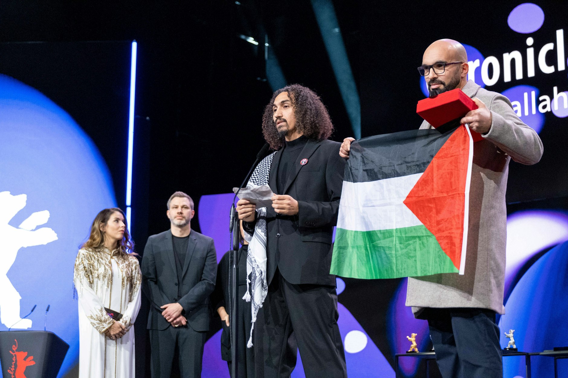 Abdallah Alkhatib gewann einen Berlinale-Bären für den Film „Chronicles of a Siege“.