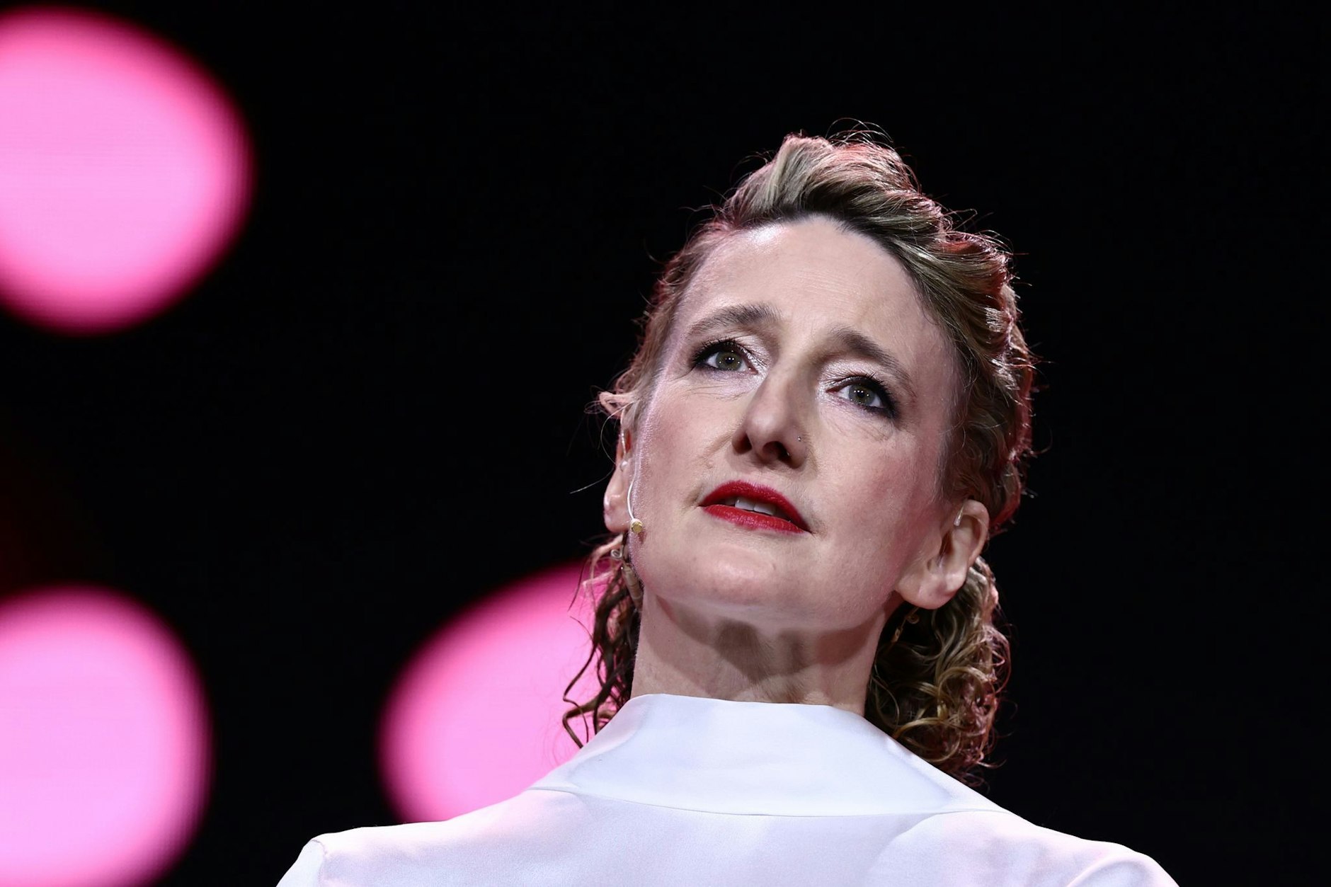 Die Festivalchefin Tricia Tuttle während der Abschlussgala.