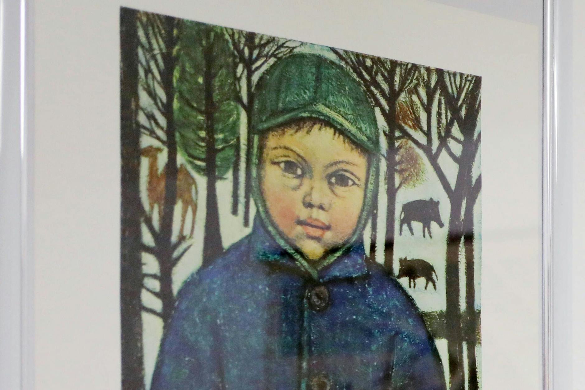 Bei einer DDR-Ausstellung in Erfurt 2022 wurde das Gemälde „Peter im Tierpark“ von Maler Harald Hakenbeck gezeigt.