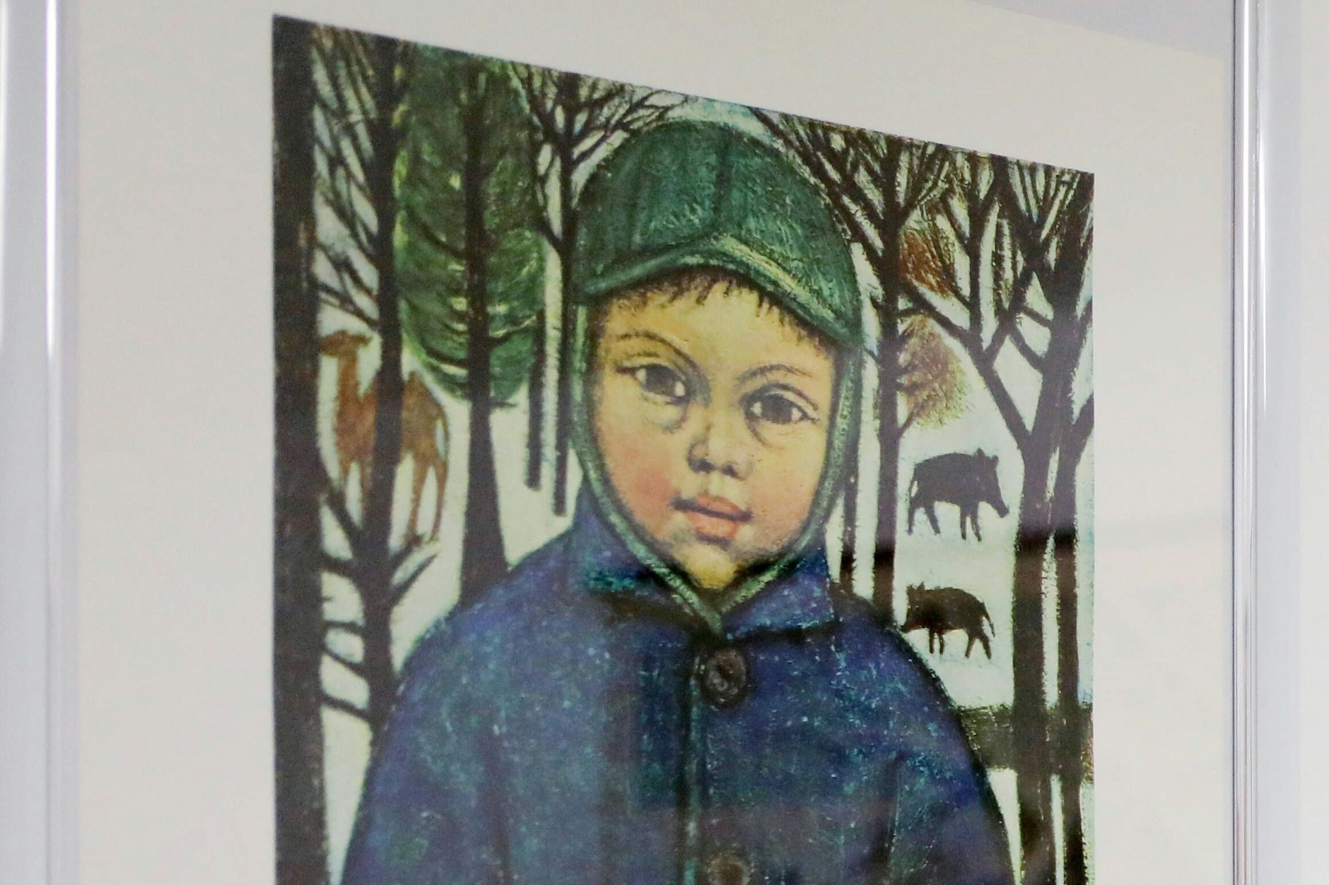 Bei einer DDR-Ausstellung in Erfurt 2022 wurde das Gemälde „Peter im Tierpark“ von Maler Harald Hakenbeck gezeigt.