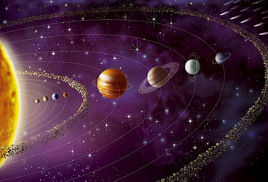 Dass Planeten von der Erde aus gesehen so nah zusammenstehen, passiert selten.