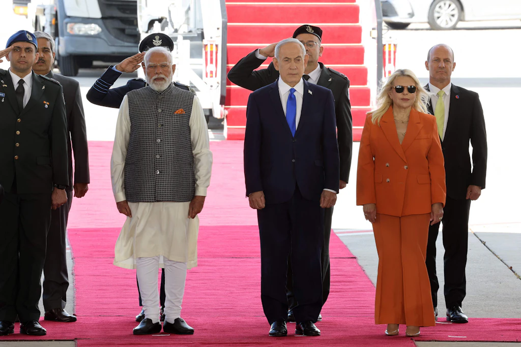 Modi in Israel: Eine neue Achse gegen gemeinsame Nahost-Rivalen
