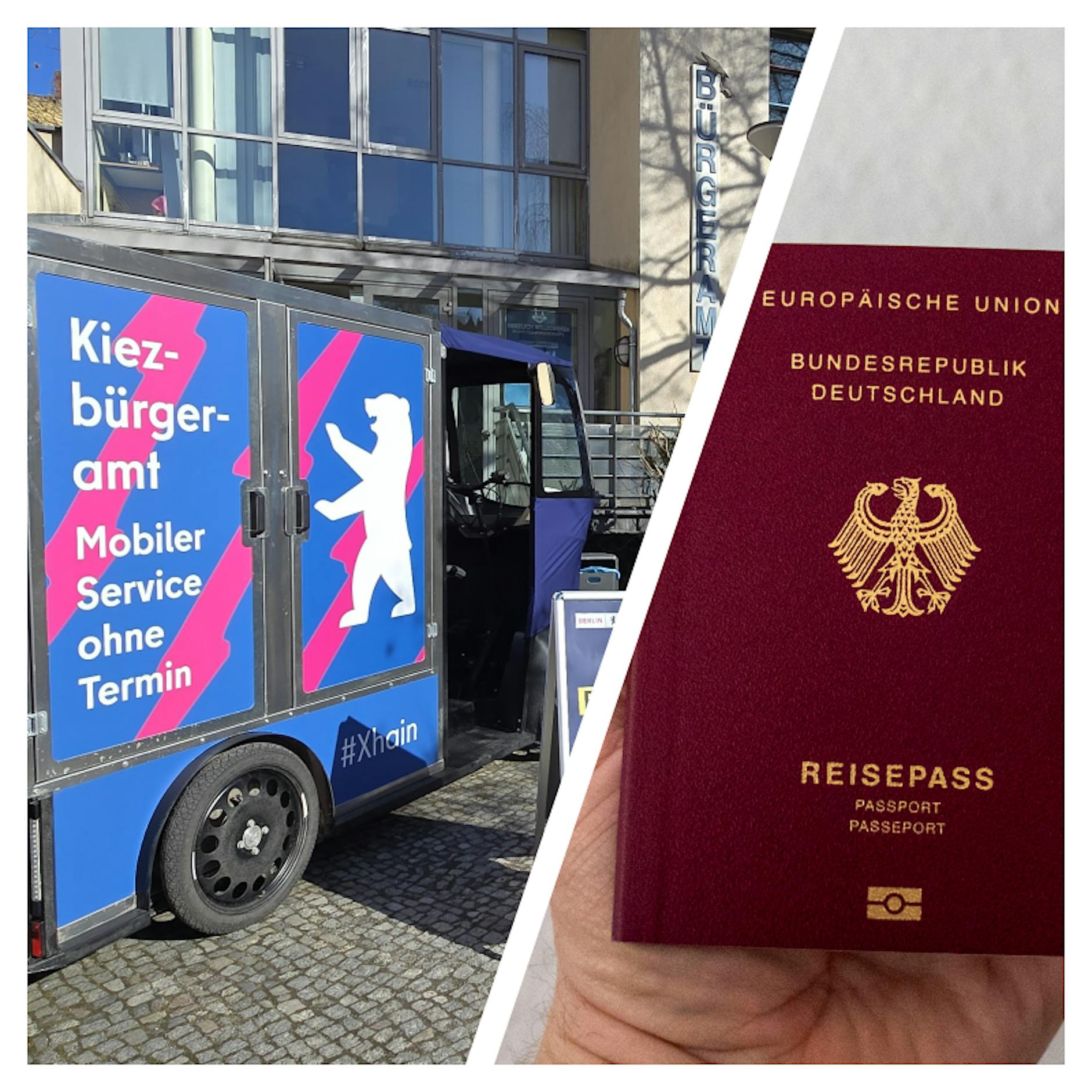 Berliner Bürgeramt kommt jetzt mit dem Lastenrad