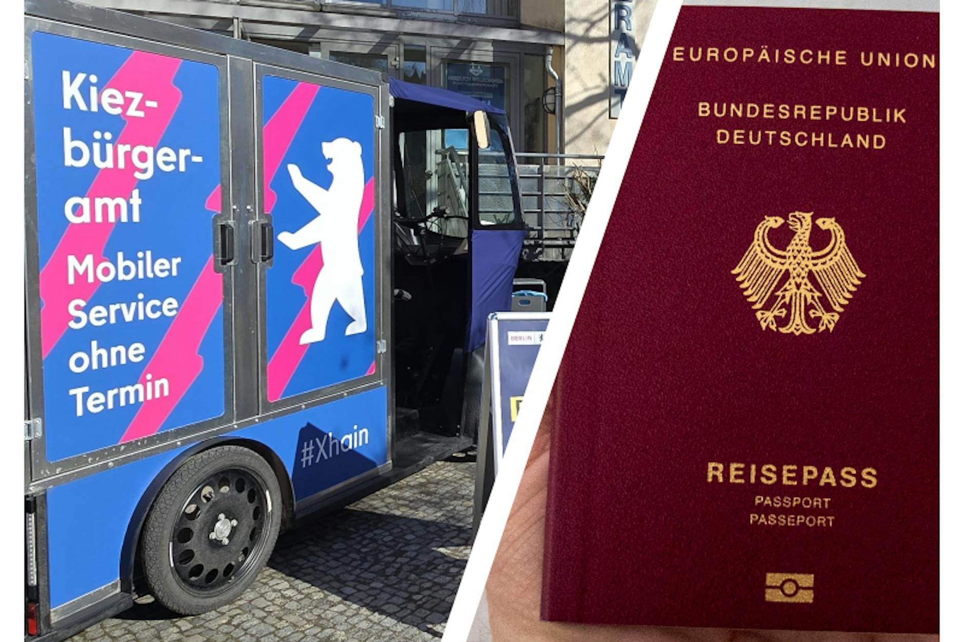 Berliner Bürgeramt kommt jetzt mit dem Lastenrad