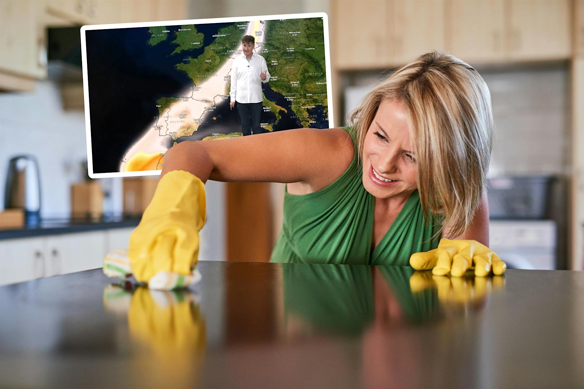 Chaos beim Wetter! Warum Sie jetzt auf keinen Fall putzen sollten