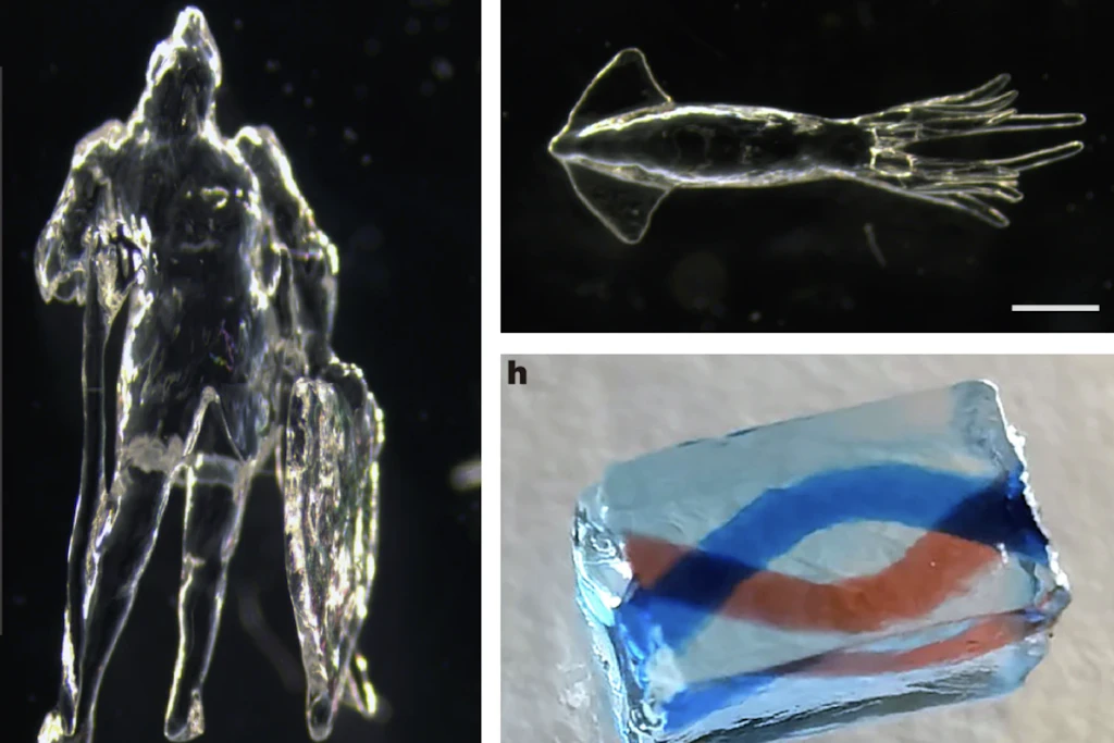 Chinesische Forscher drucken komplexe Mikro-Objekte in nur 0,6 Sekunden