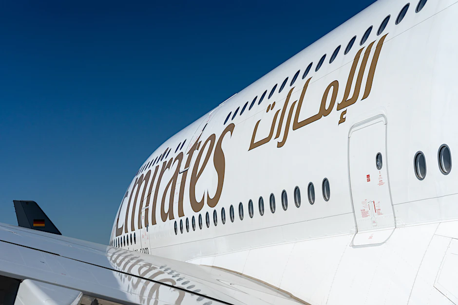 Ein A380 von Emirates in Berlin - allerdings nur anlässlich der Internationalen Luftfahrtausstellung.