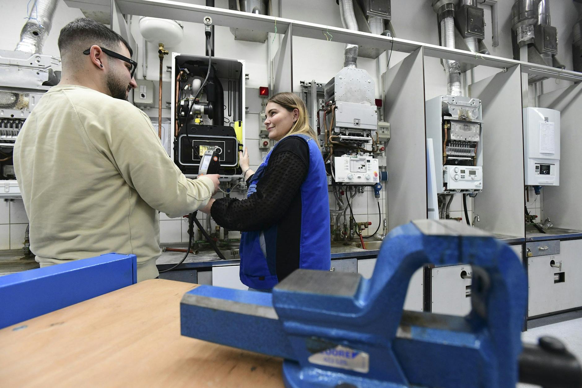 Dumme Sprüche kontert Jasmin Burghof mit Leichtigkeit.