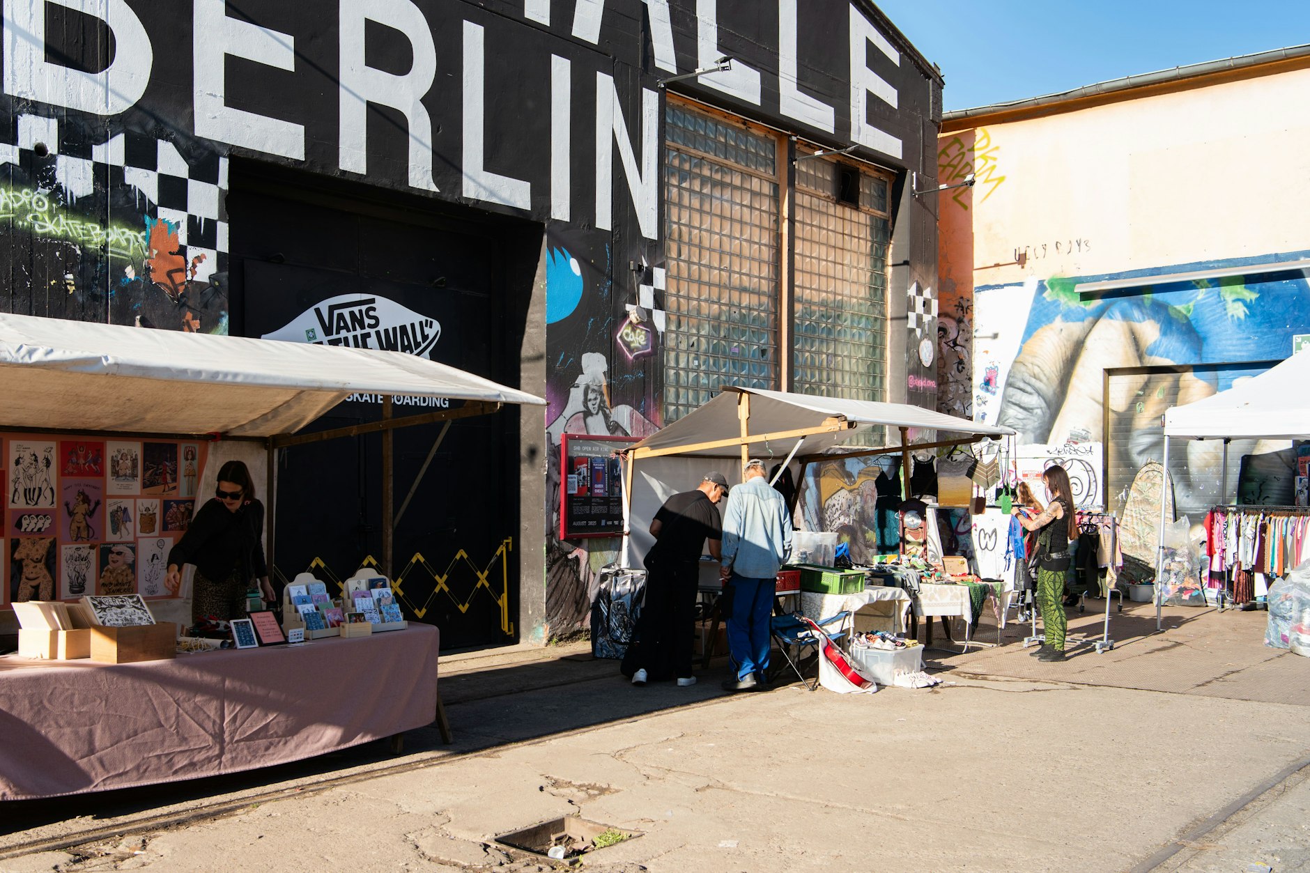 Kampf ums RAW-Gelände in Friedrichshain.