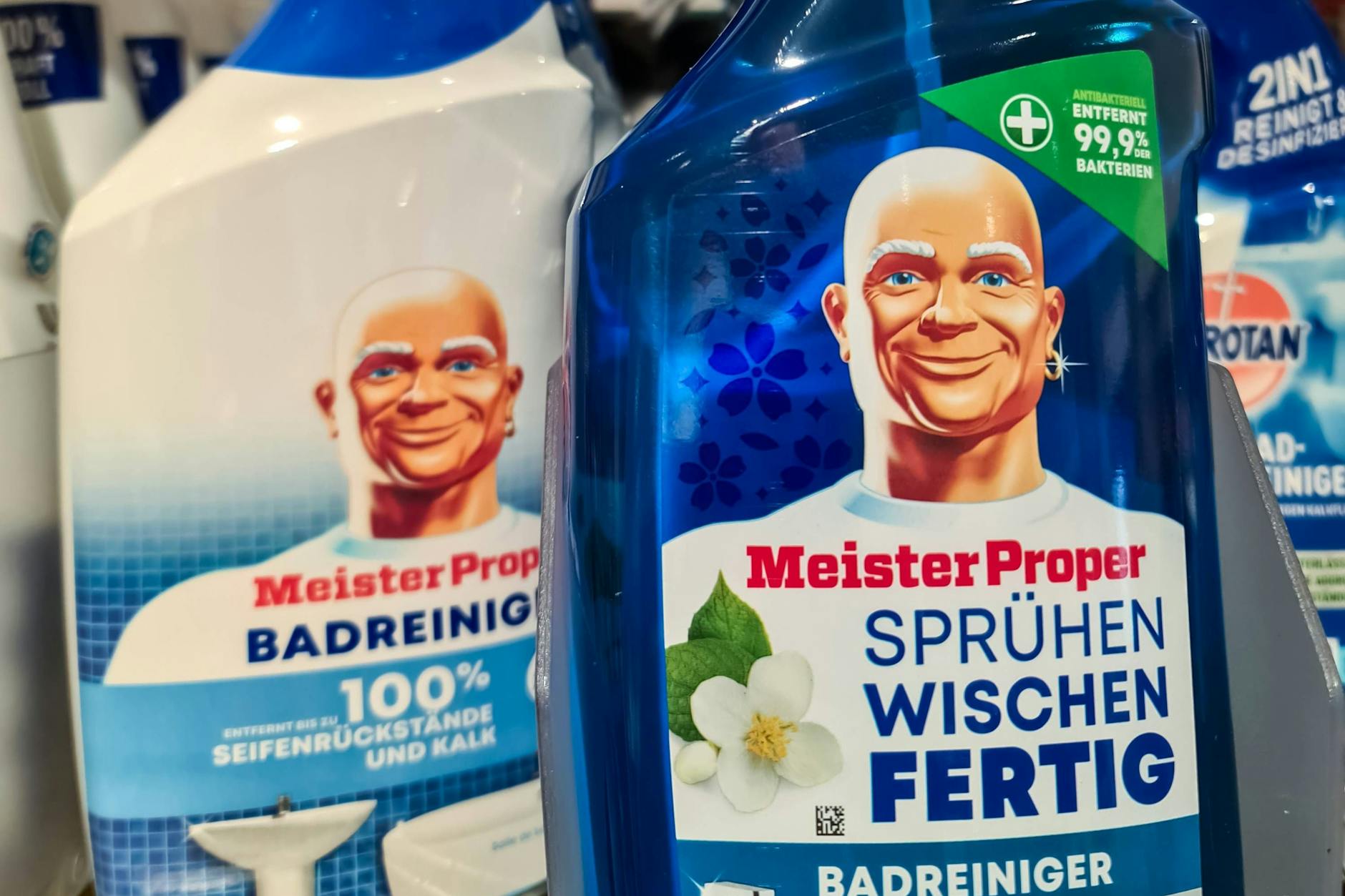 Seit Jahrzehnten wirbt Meister Proper für Putzprodukte.