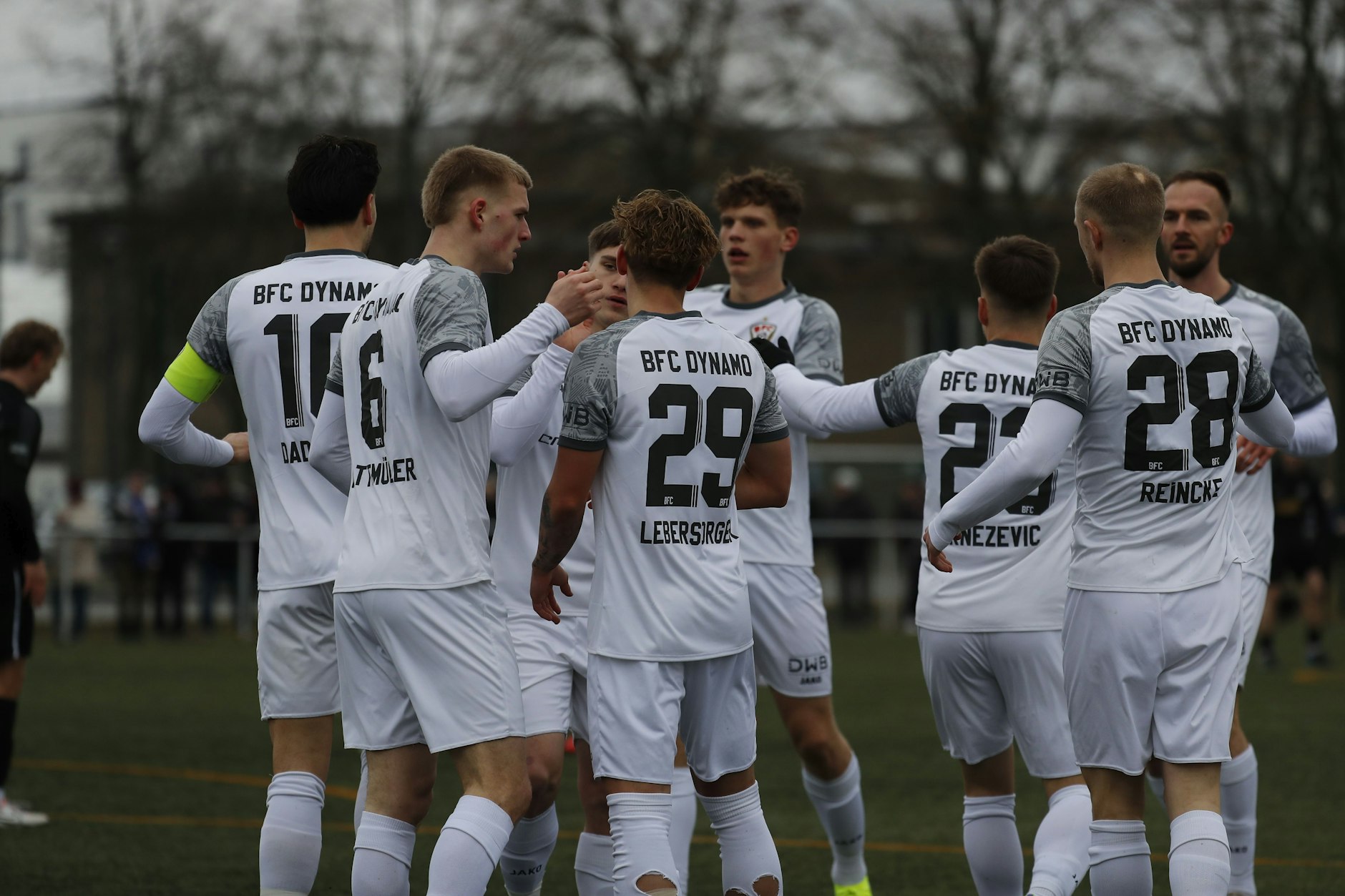 Gegen Hertha BSC II wollen die Dynamos so schön jubeln.