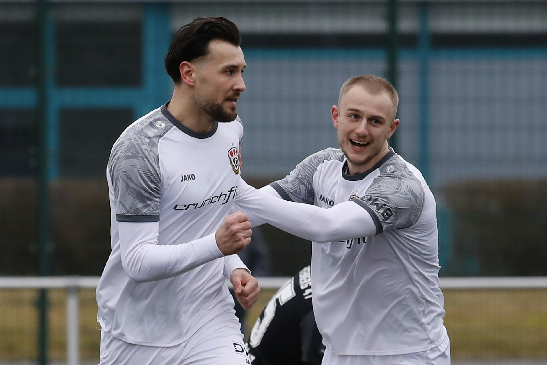 Rufat Dadashov (l.) und Willi Reincke trafen für den BFC Dynamo gegen Lichtenberg 47,