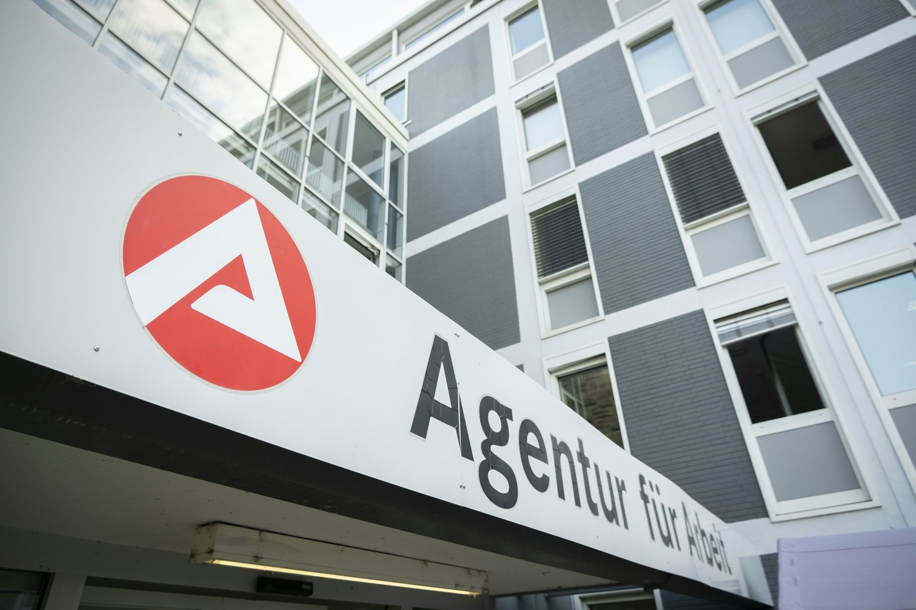Die Agentur für Arbeit in Franfurt am Main.